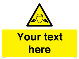 Custom Noise Hazard Sign